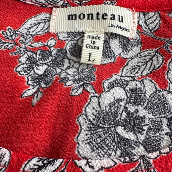 Women's Floral Top Bundle - Red and Yellow - Picture 3 of 8